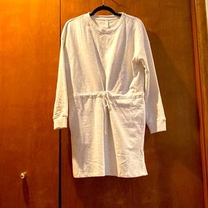 Cozy sweatshirt dress